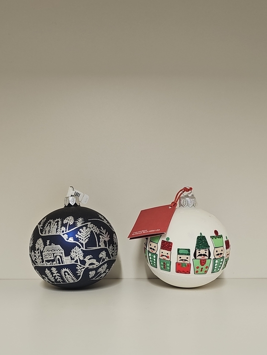 Crate&Barrel Other - New Beautiful Crate & Barrel Holiday Ornaments - Qty 2